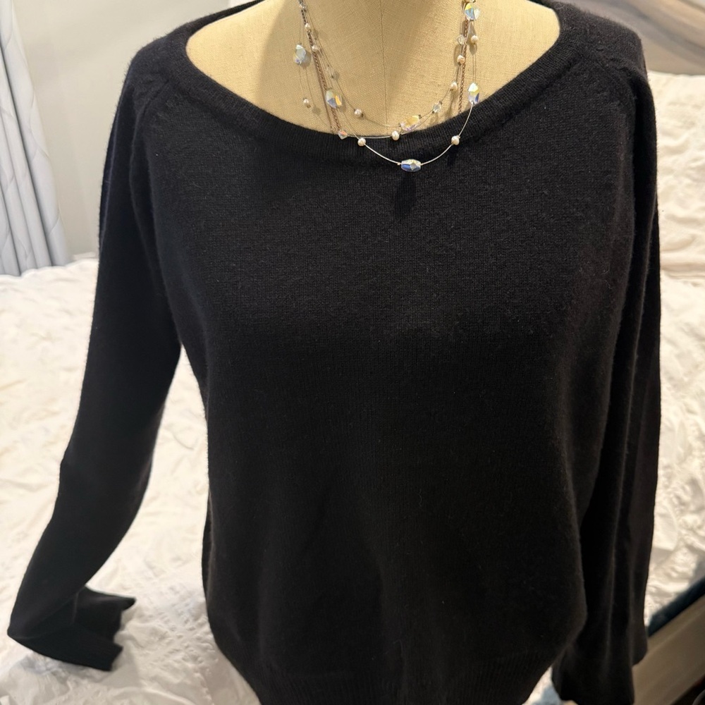 Elegant Black Women's Sweater
